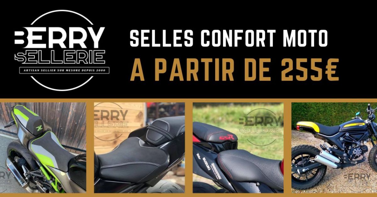 Une selle confort à partir de 255€...