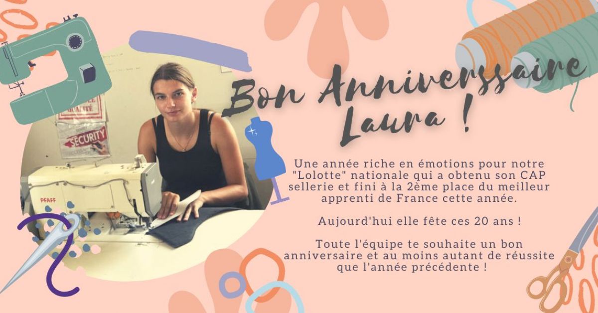 Joyeux anniversaire Laura!