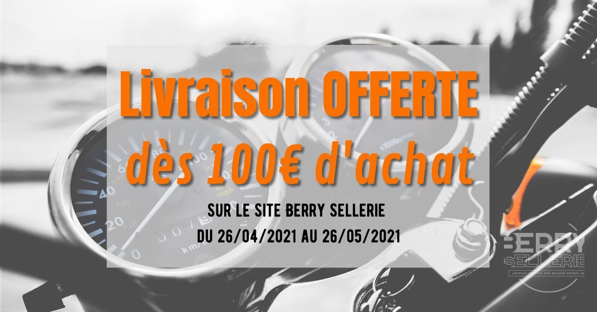 LIVRAISON OFFERTE POUR 100€ D'ACHAT !