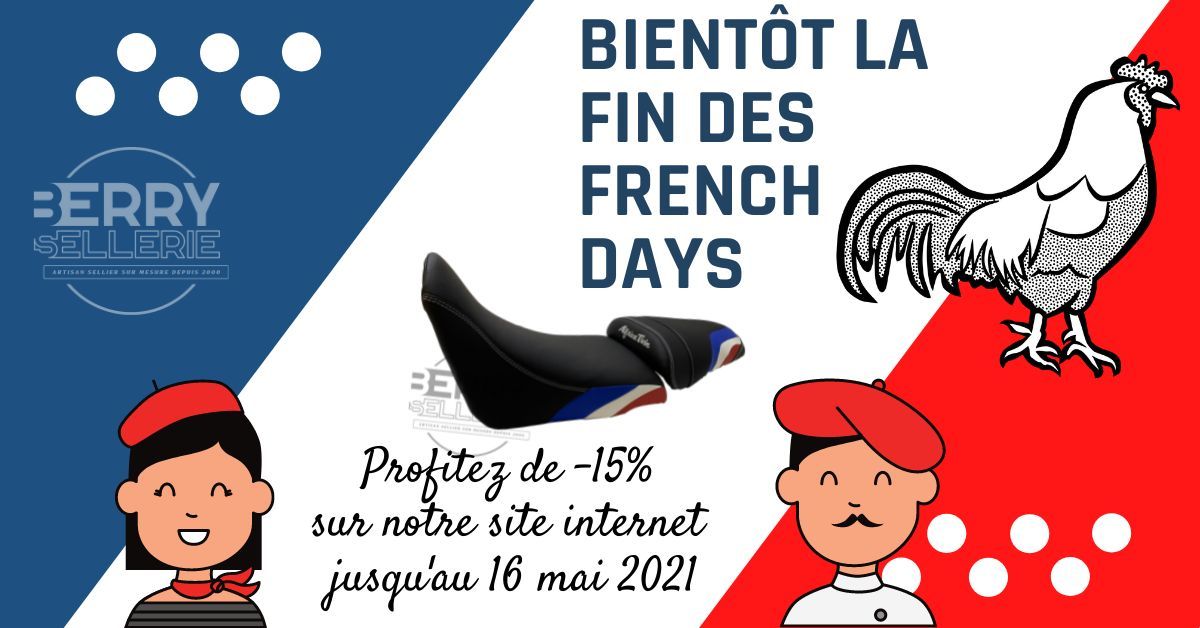 ONLY A FEW DAYS LEFT TO ENJOY THE FRENCH DAYS !